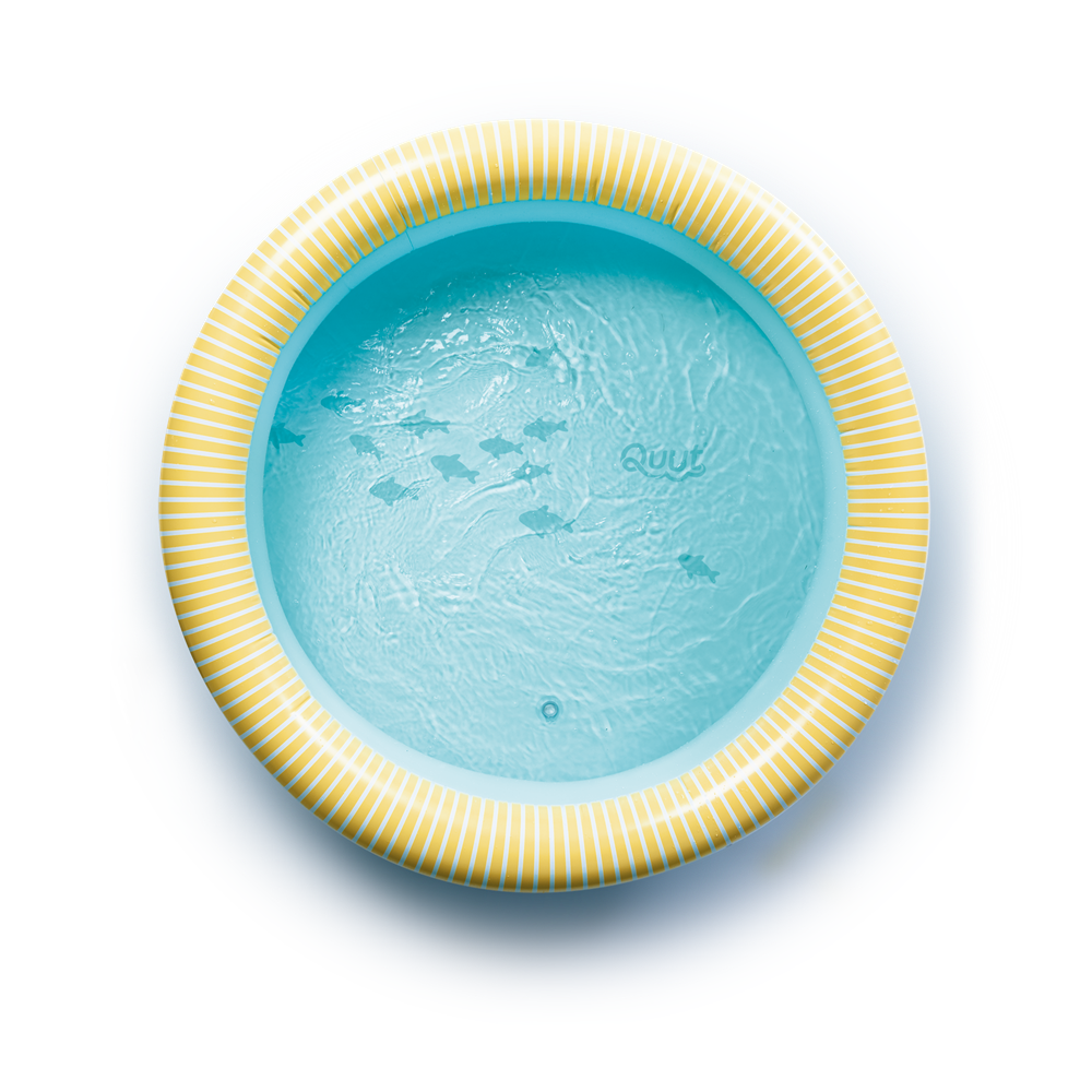 Quut Dippy Şişme Çocuk Yüzme Havuzu / Çap 80 / Banana Blue