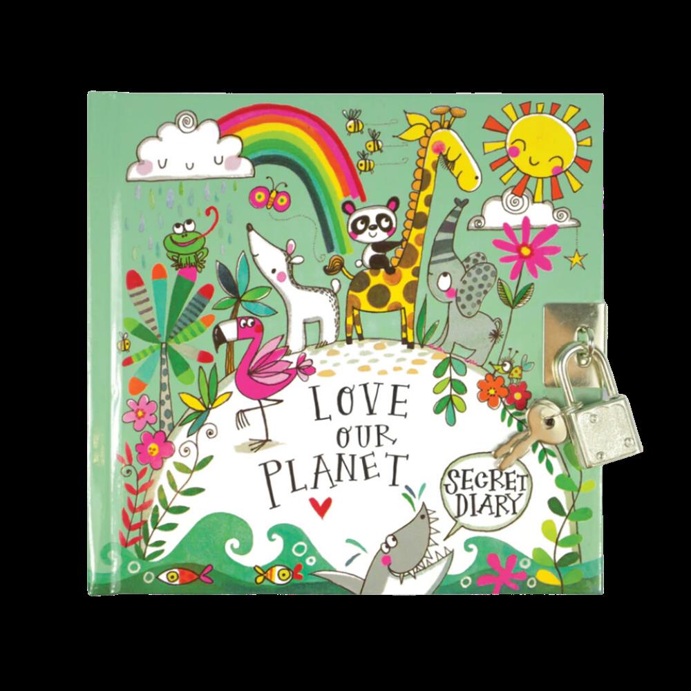 RACHEL ELLEN Kilitli Günlük / Love Our Planet
