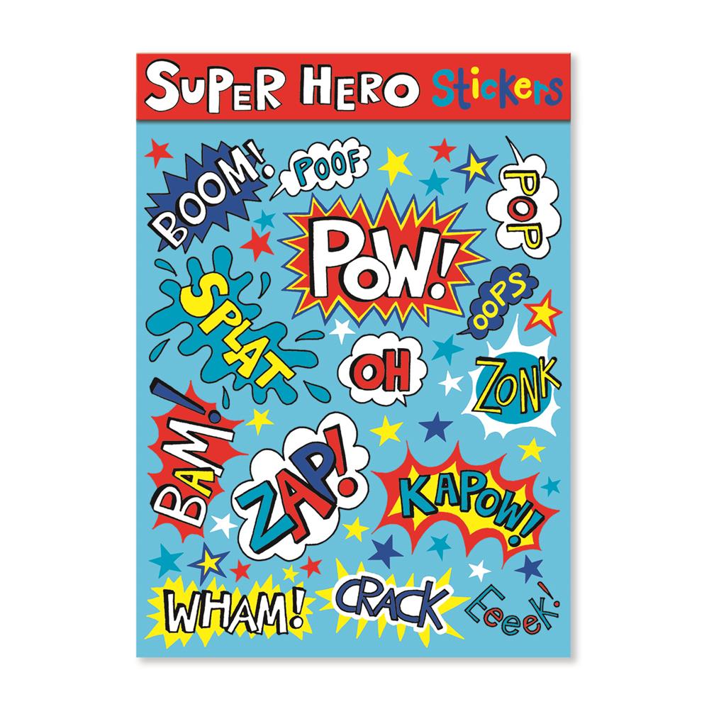 RACHEL ELLEN Sticker Seti / Super Hero