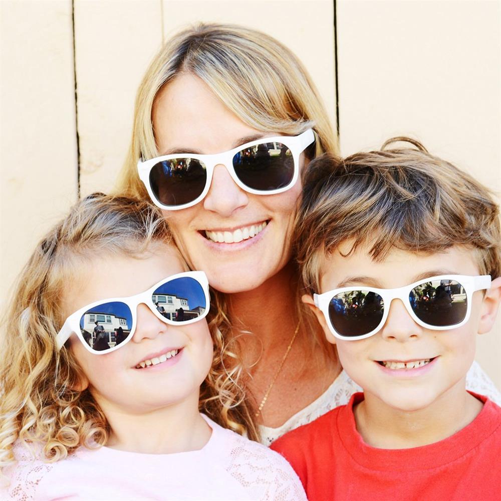 Roshambo Eyewear Ice Ice/ Yeşil Lens Yetişkin Güneş Gözlüğü / W