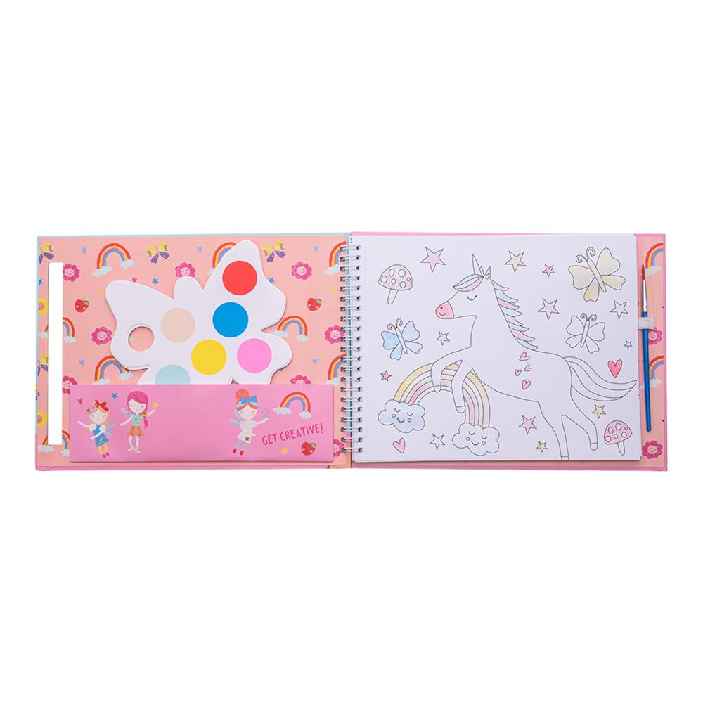 Sulu Boyalı Boyama Kitabı / Rainbow Fairy *YENİ*