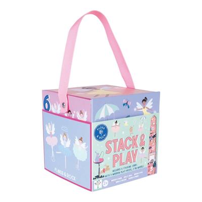 Floss & Rock Ahşap Figürlü Küpler / Enchanted