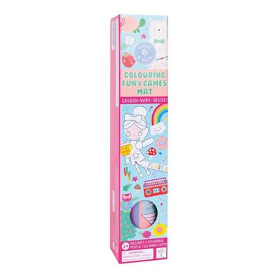 Floss & Rock Boyanabilir Oyun ve Aktivite Matı / Rainbow Fairy