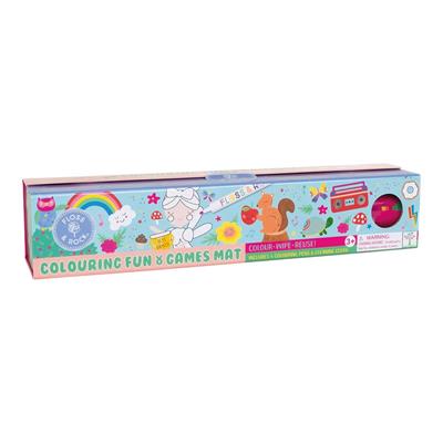 Floss & Rock Boyanabilir Oyun ve Aktivite Matı / Rainbow Fairy