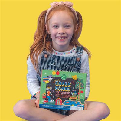 FLOSS & ROCK Chalk Board Eskiz Kitabı / Pets *YENİ*
