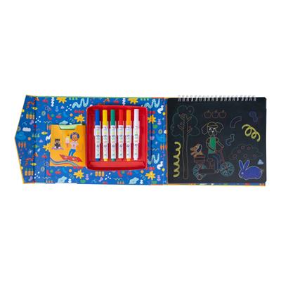 FLOSS & ROCK Chalk Board Eskiz Kitabı / Pets *YENİ*