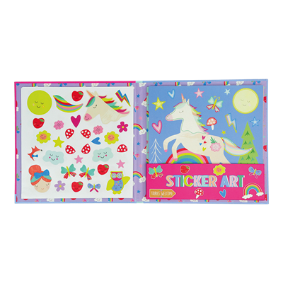 Floss & Rock Kokulu Sticker Aktivite Kitabı / Rainbow Fairy