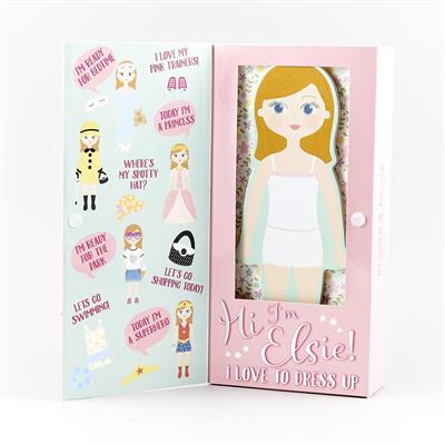 FLOSS & ROCK Mıknatıslı Giydirme Setleri/Elsie