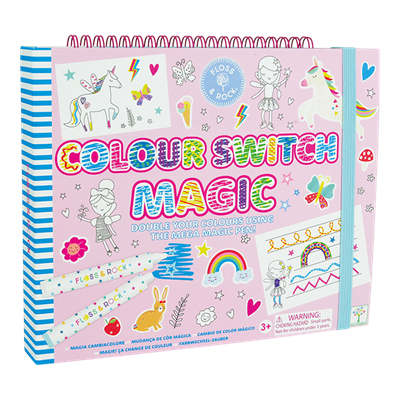 Floss & Rock Renk Değiştiren Sihirli Aktivite Kitabı / Rainbow Fairy