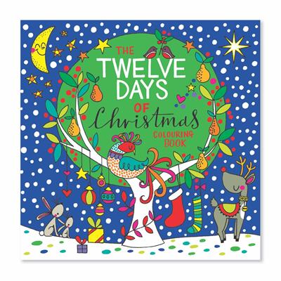 RACHEL ELLEN Boyama Kitabı / 12 days of Cristmas