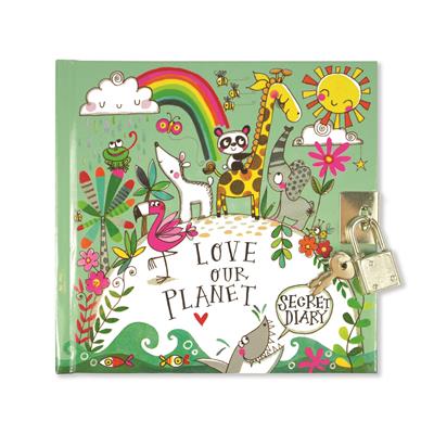 RACHEL ELLEN Kilitli Günlük / Love Our Planet