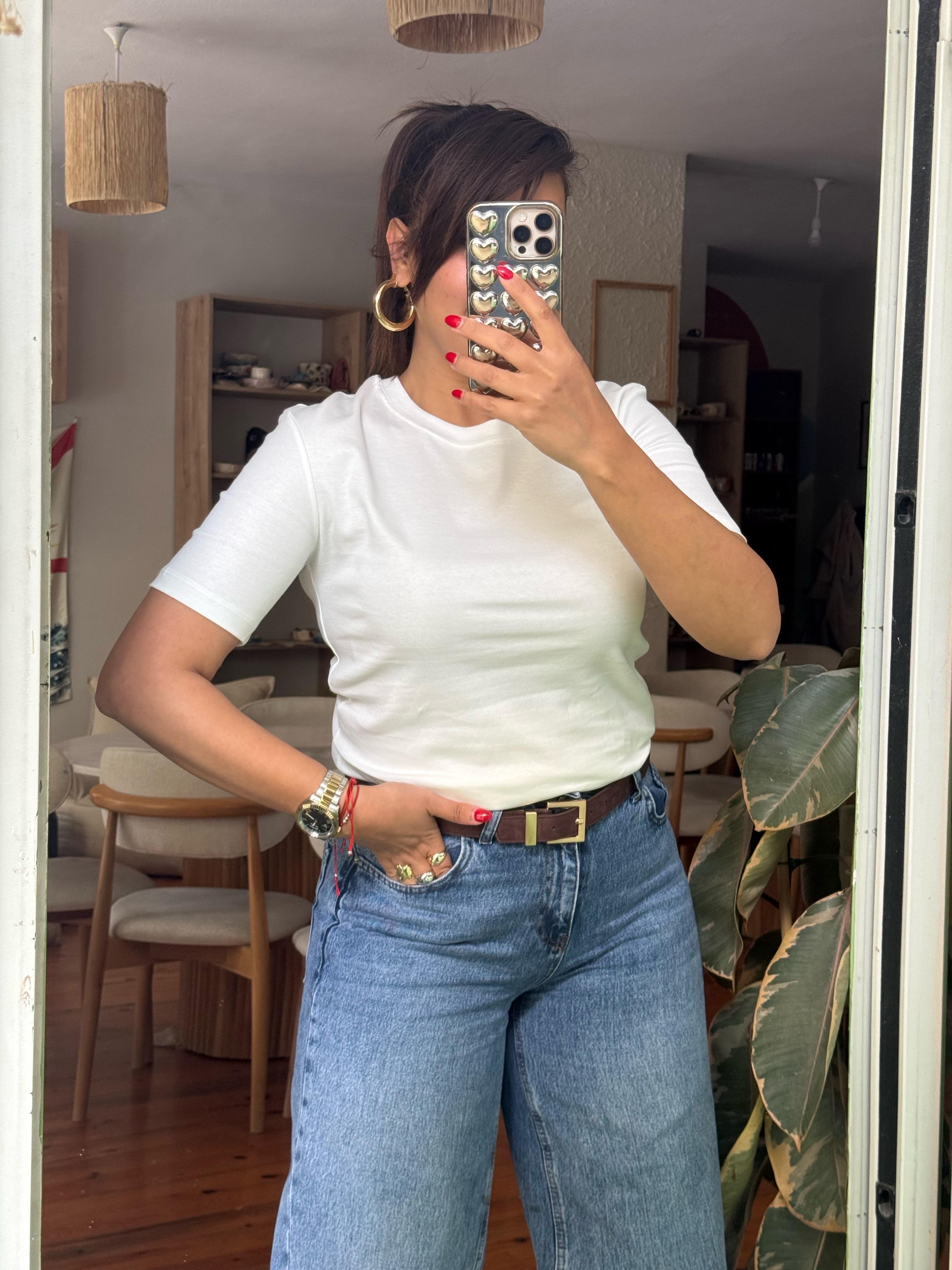 Basic T-shirt Beyaz