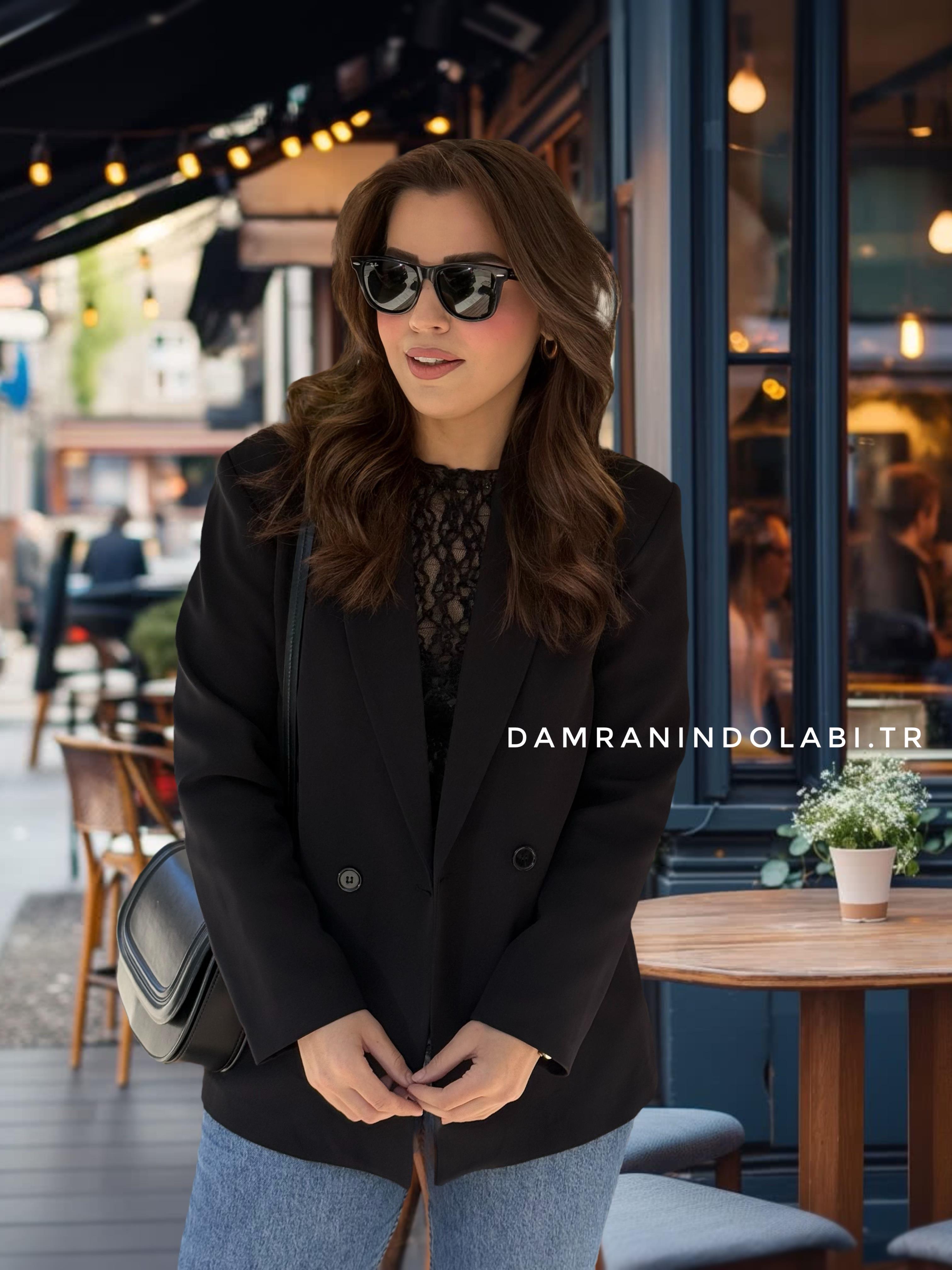Blazer Ceket Siyah
