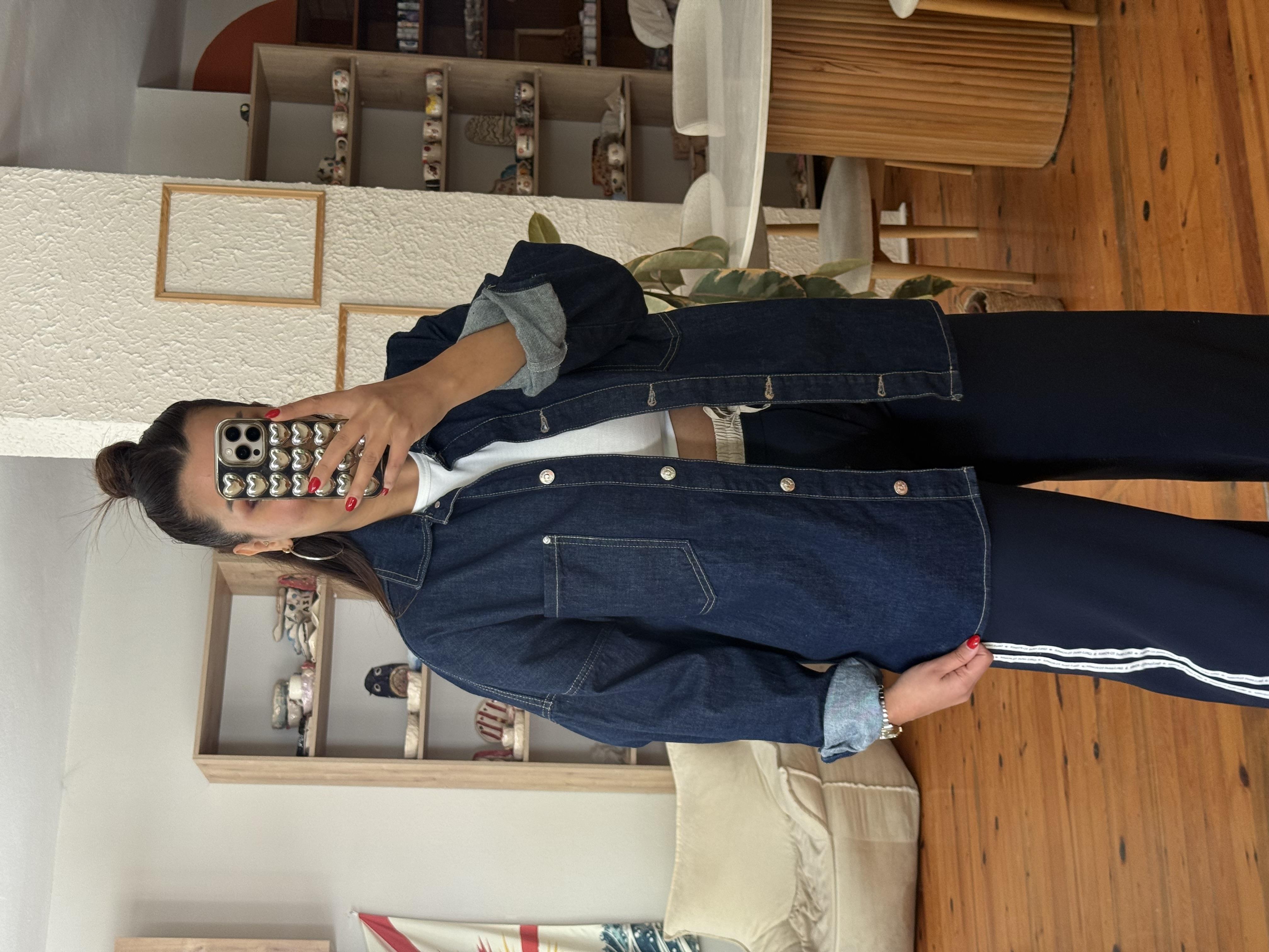 Denim Gömlek Lacivert