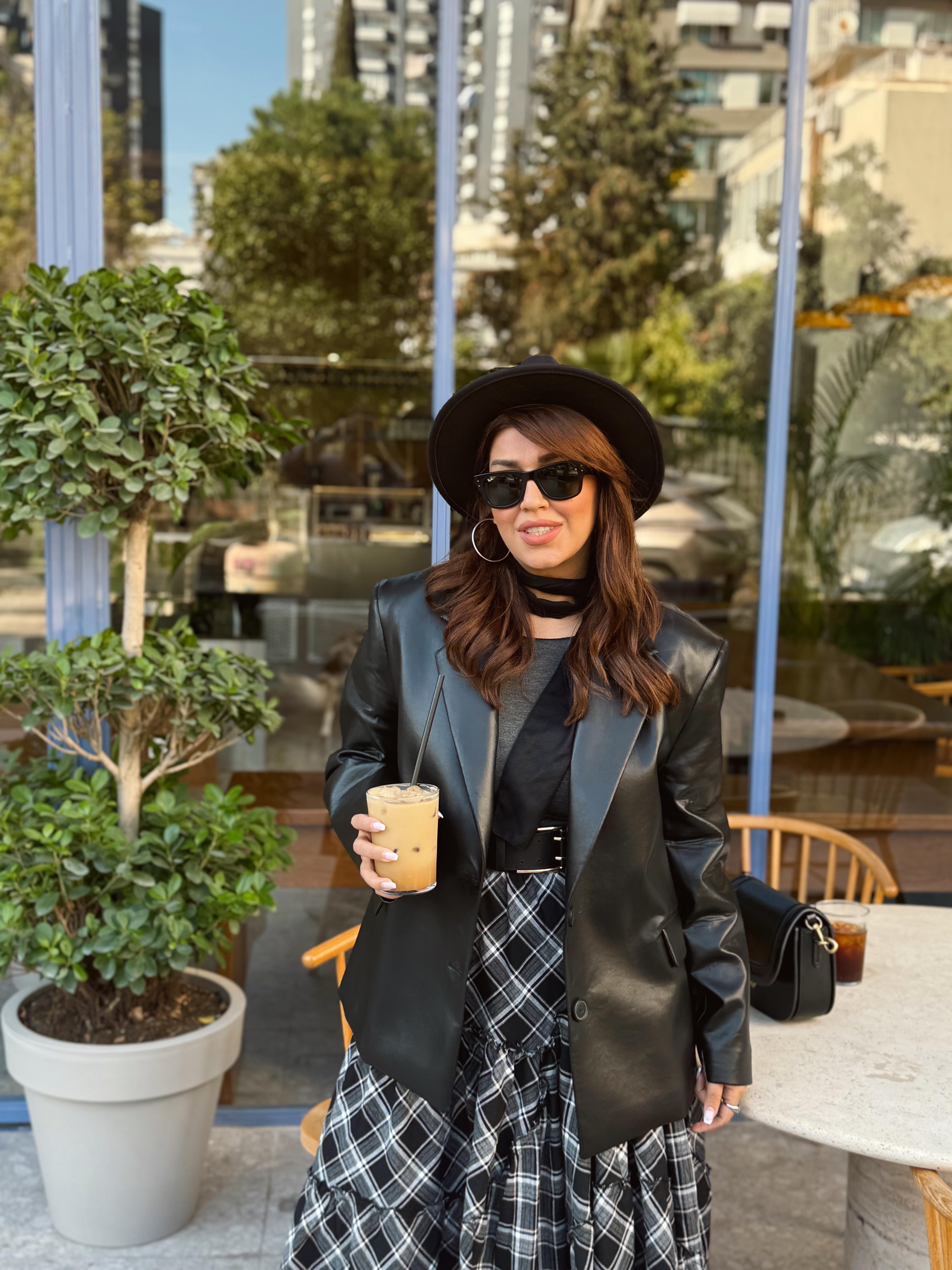 Deri Blazer Ceket