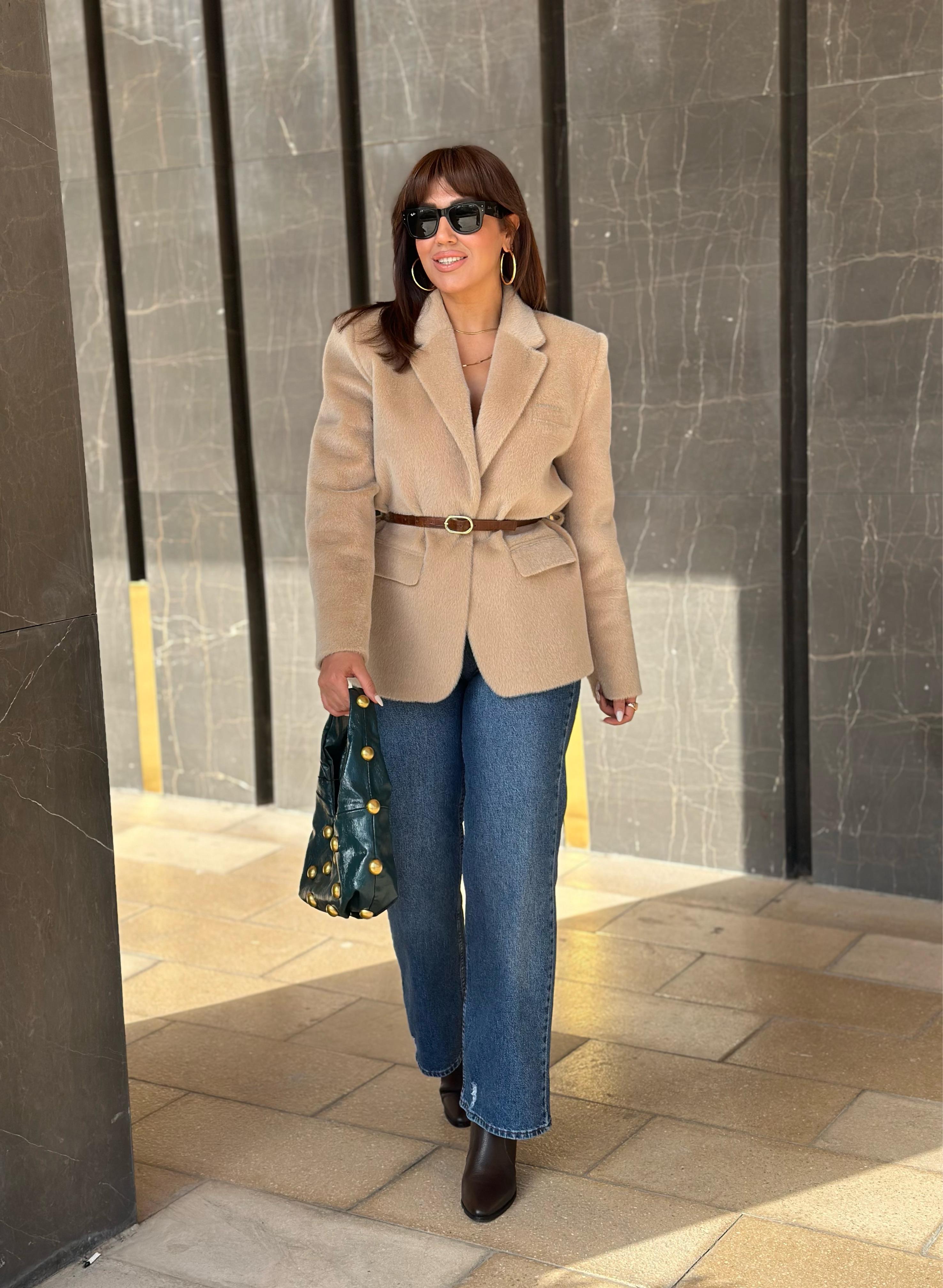 Kaşe Blazer Ceket 
