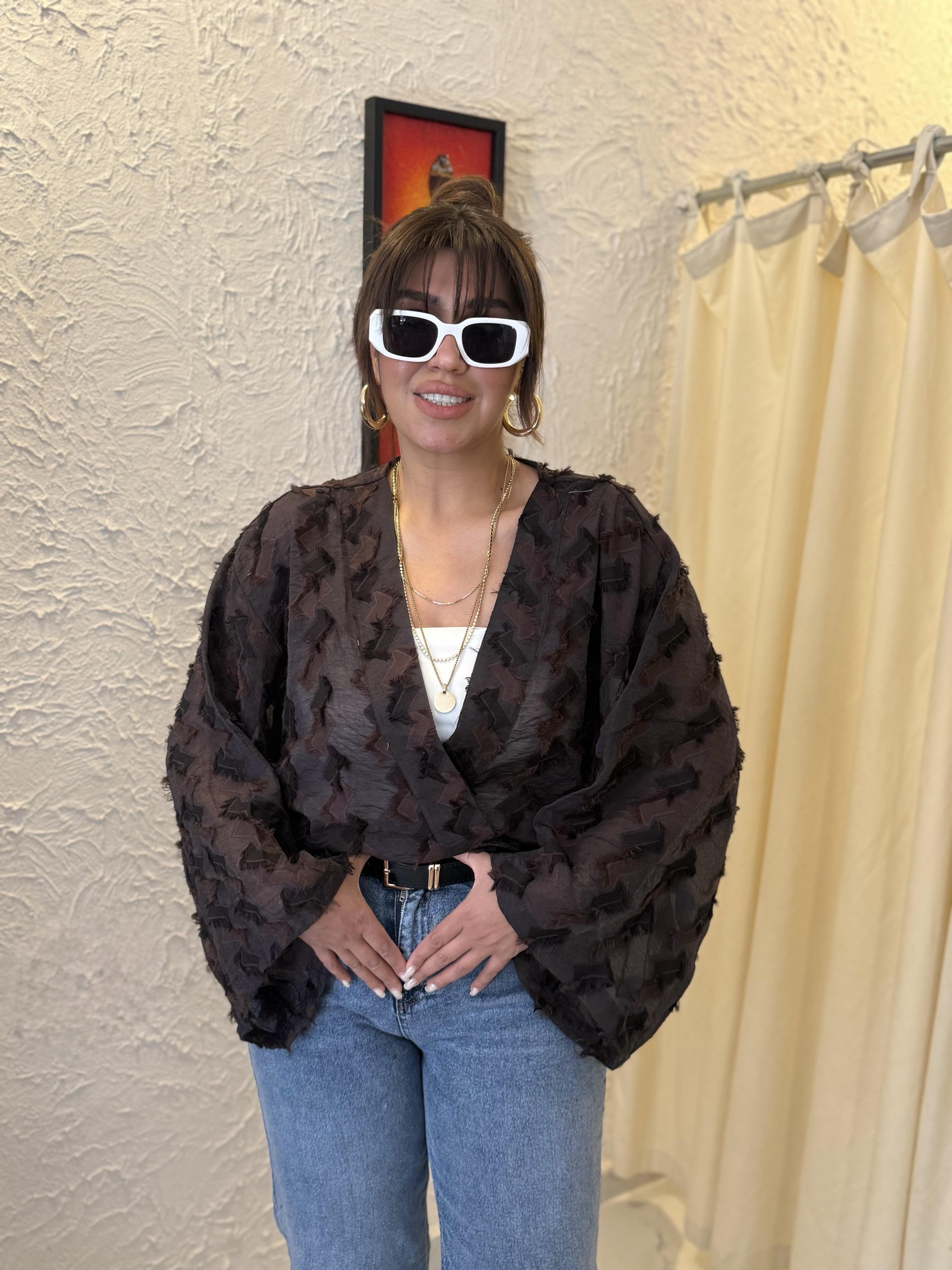 Kimono Kahverengi