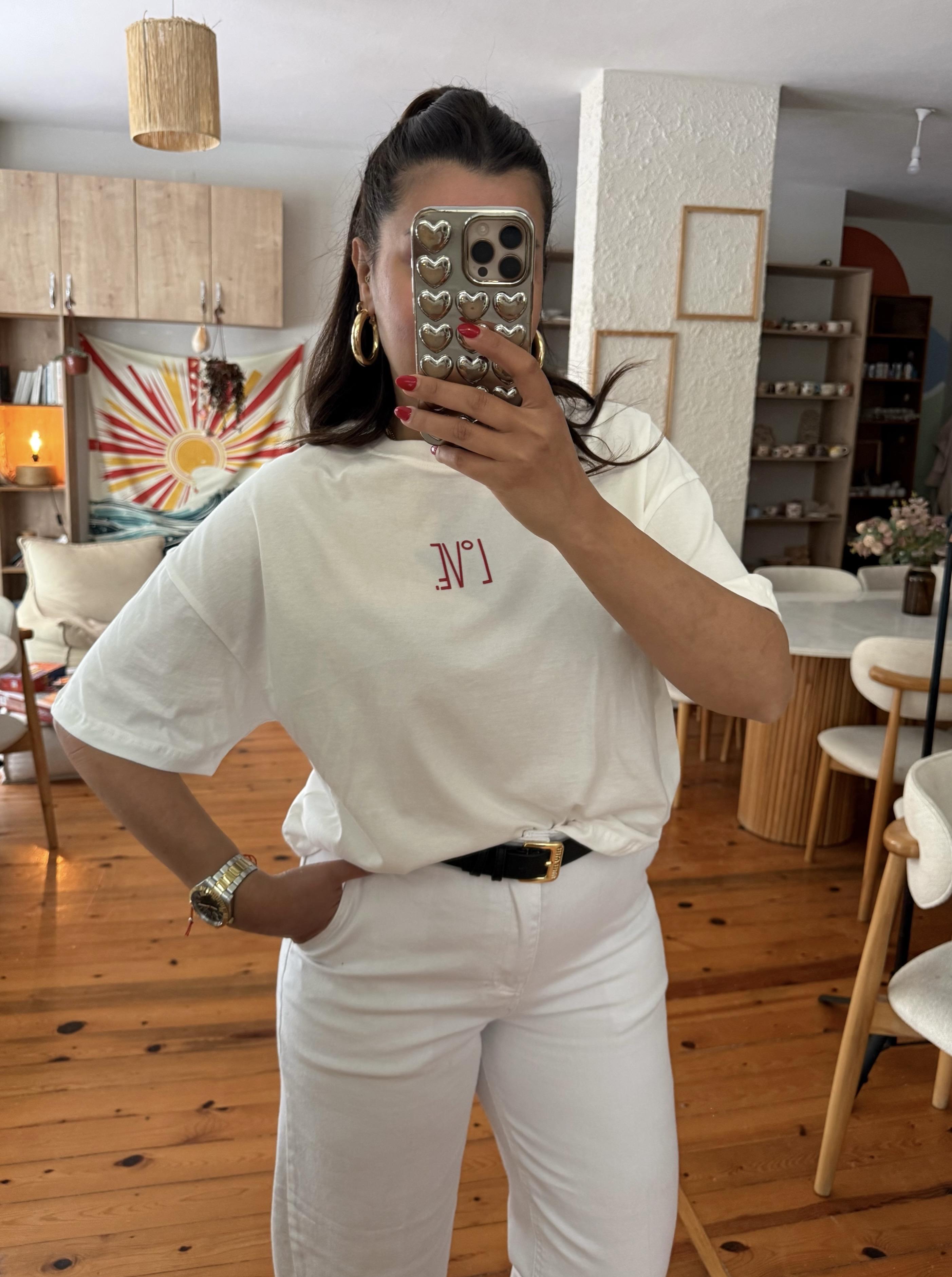 Love T-shirt Beyaz