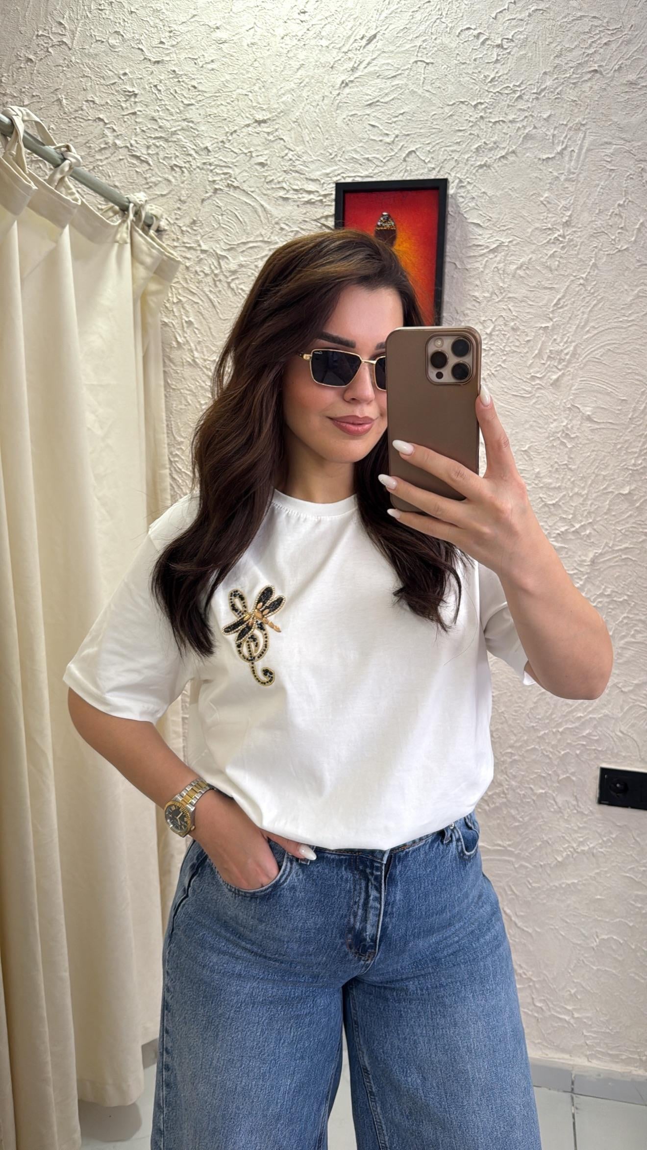 Marka Basic T-shirt Beyaz