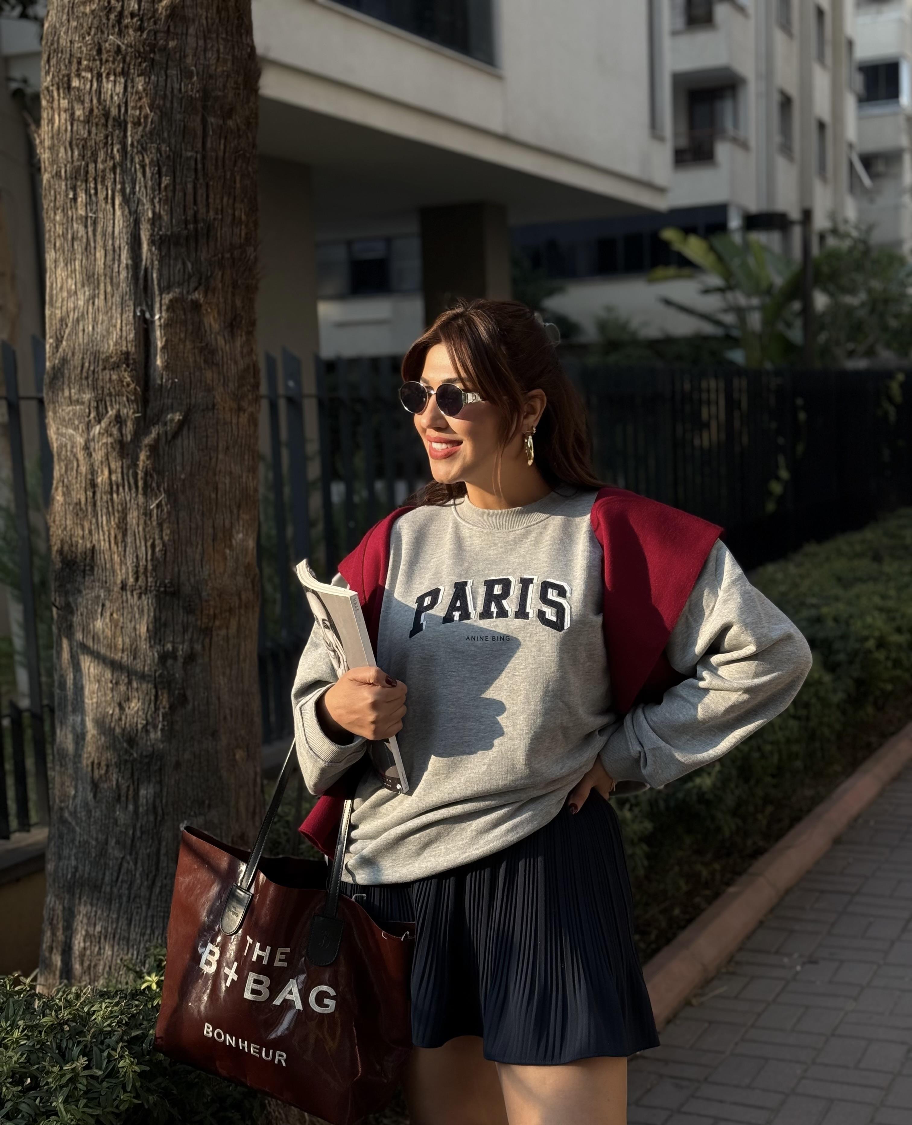 Marka Sweatshirt Gri