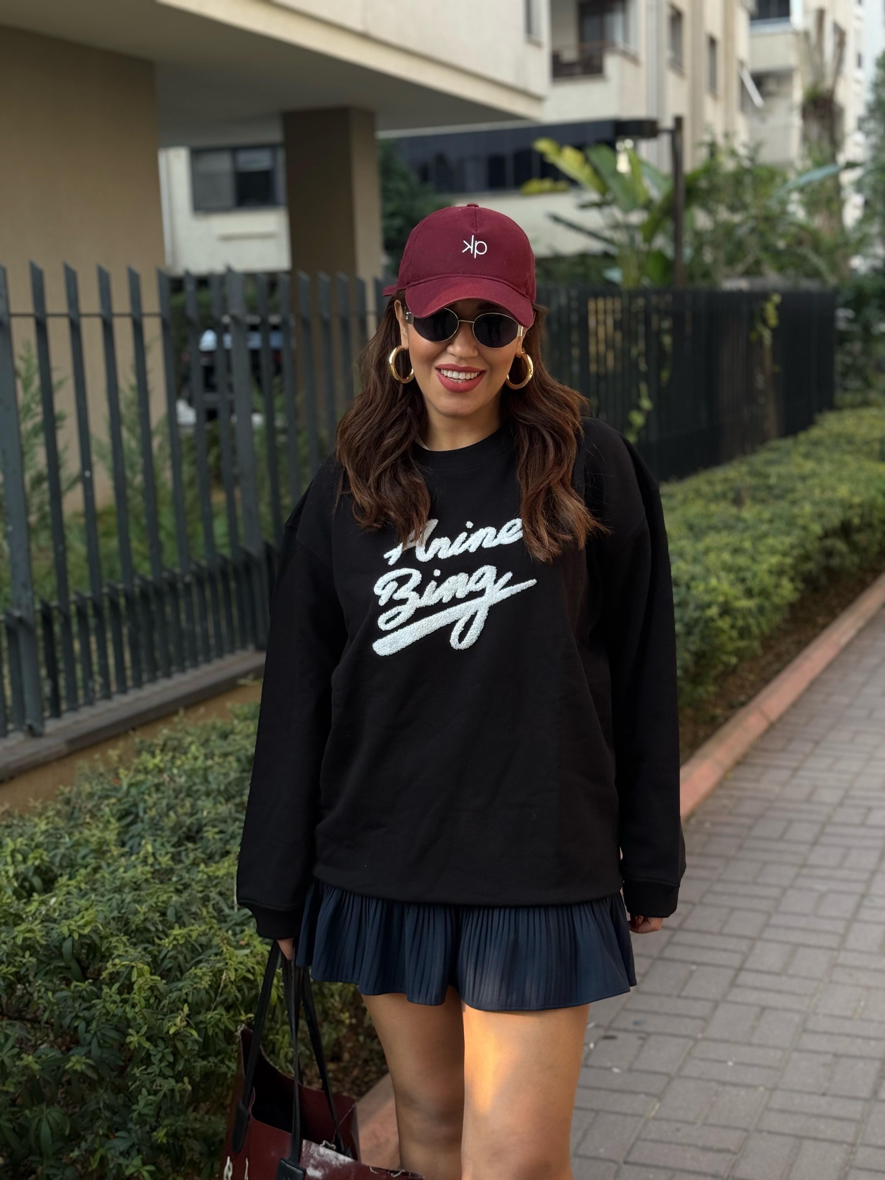 Marka Sweatshirt Siyah