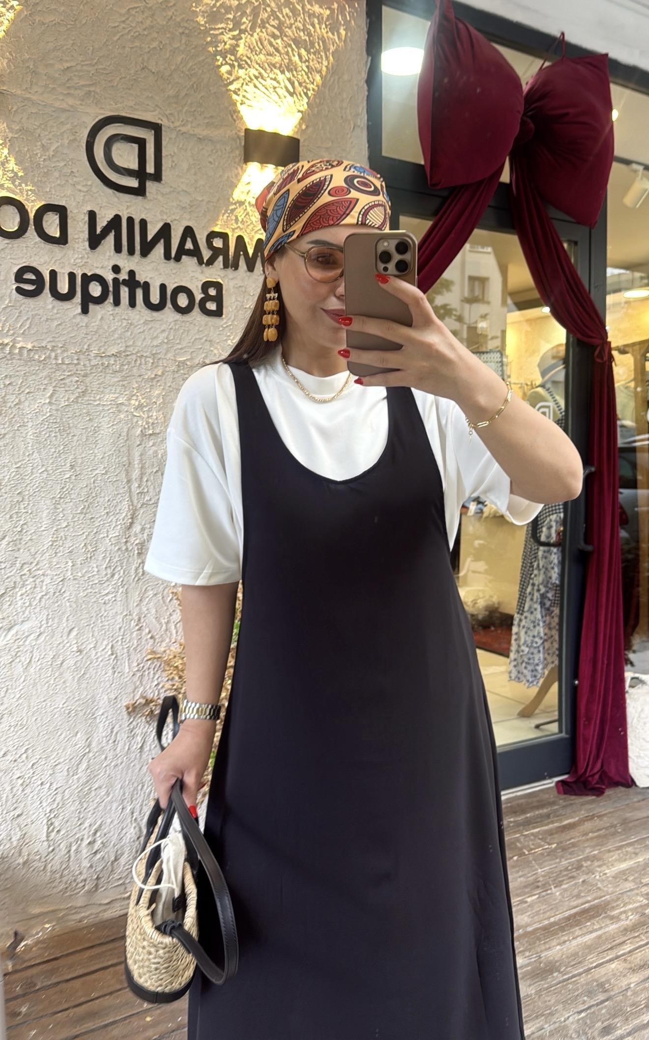 T-shirt Elbise İkili Takım 