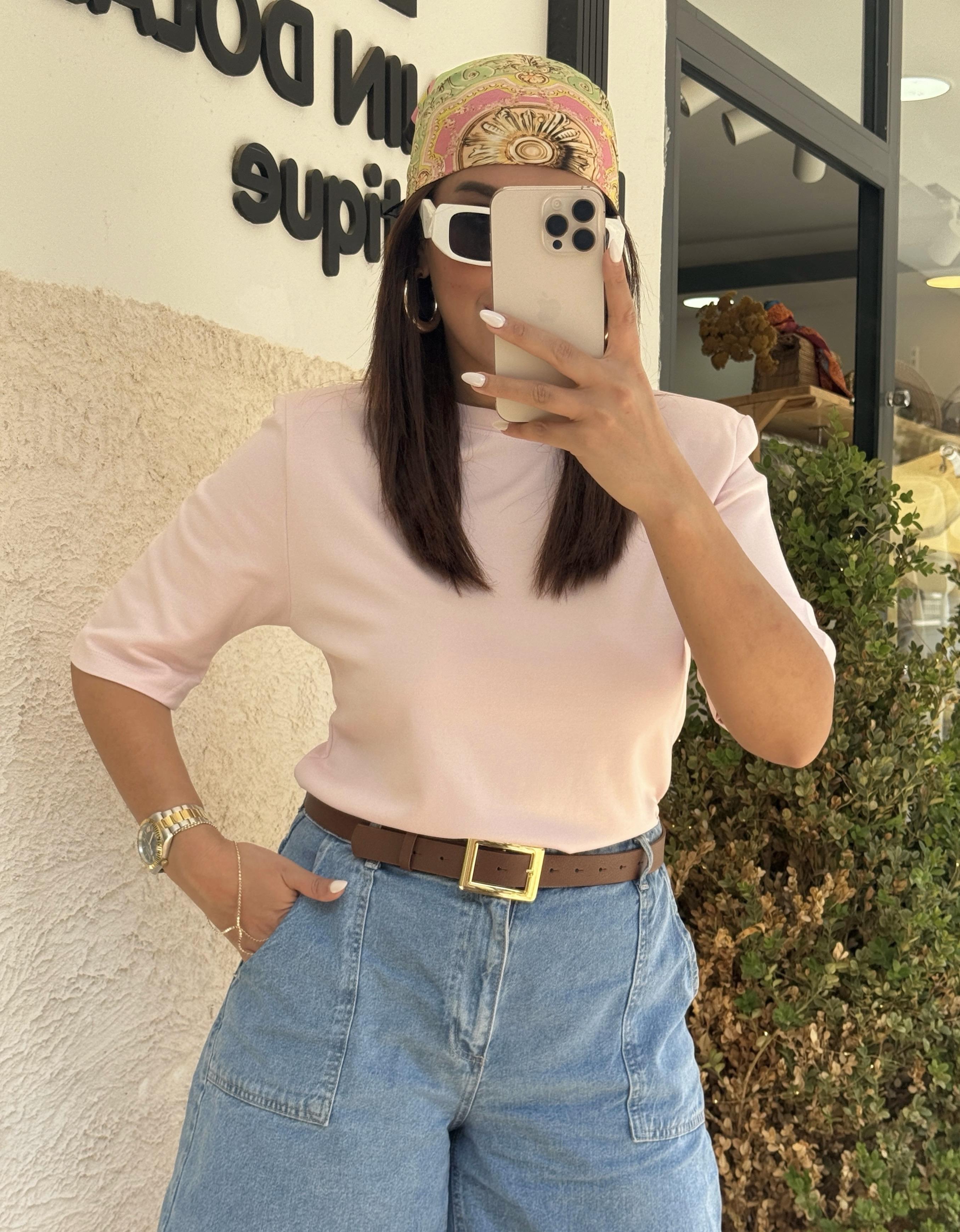 Vatkalı Marka Basıc Pembe