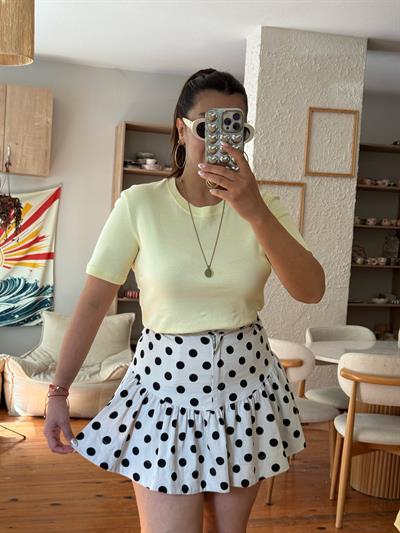 Basic T-shirt Sarı