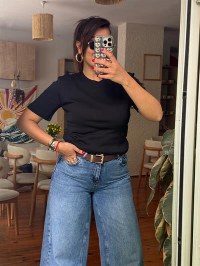 Basic T-shirt Siyah