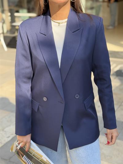 Blazer Ceket Lacivert