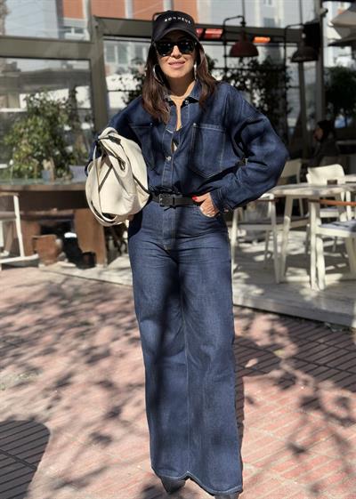 Denim Takım Lacivert