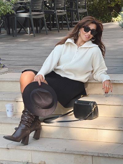 Fermuarlı Triko