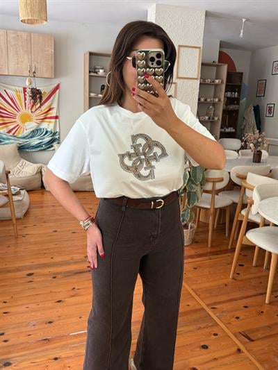 Guess T-shirt Beyaz