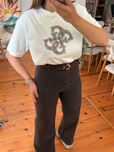 Guess T-shirt Beyaz