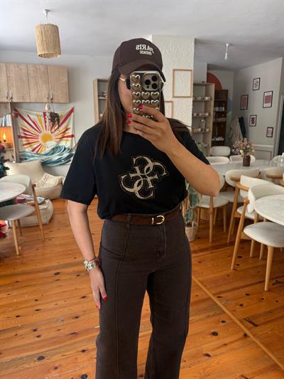 Guess T-shirt Siyah