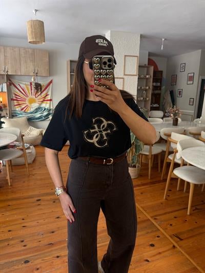 Guess T-shirt Siyah