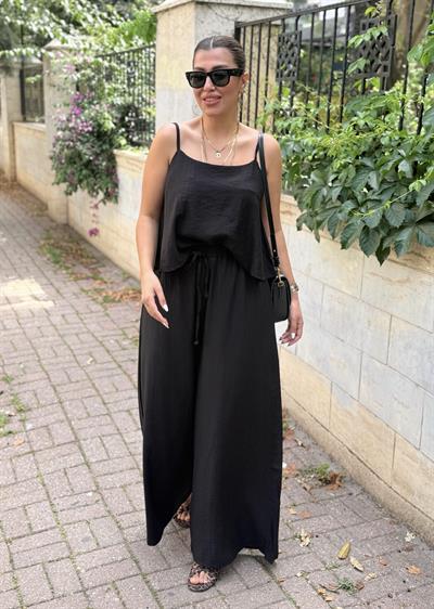 İp Askılı Takım  Siyah