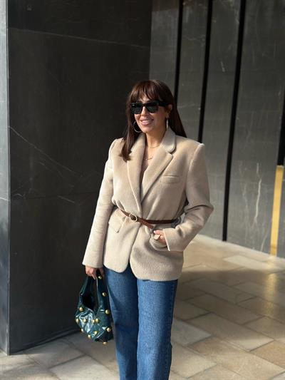 Kaşe Blazer Ceket 