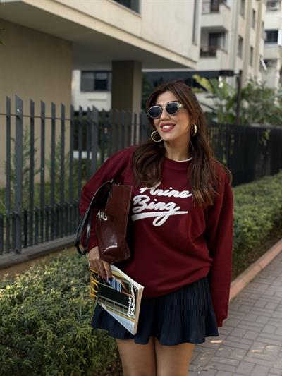 Marka Sweatshirt Bordo 