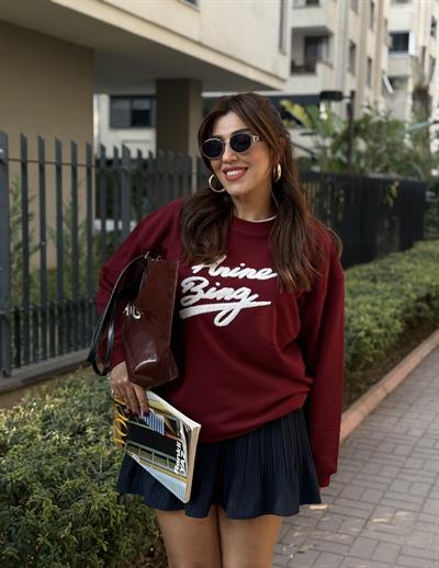 Marka Sweatshirt Bordo 