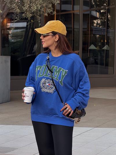 Marka Sweatshirt Mavi