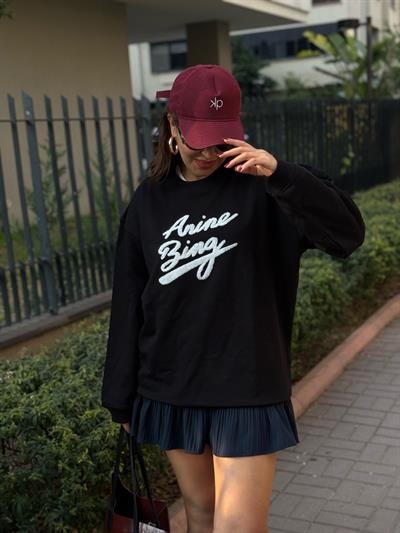 Marka Sweatshirt Siyah