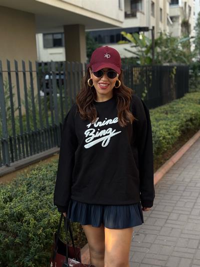 Marka Sweatshirt Siyah