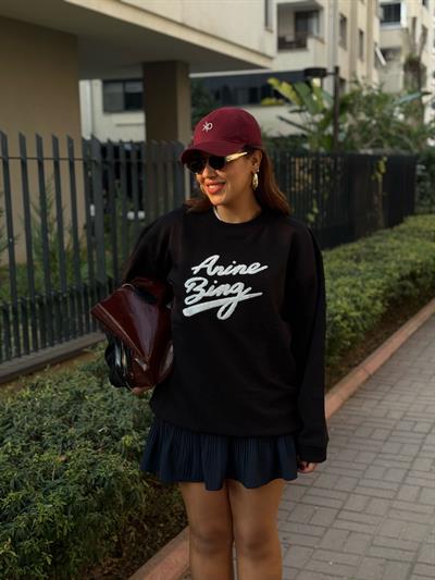 Marka Sweatshirt Siyah