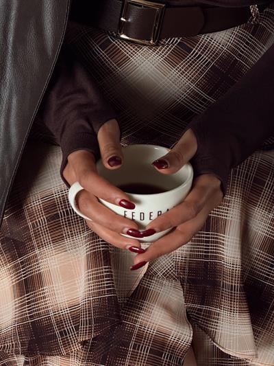 Oysho Parmak Geçirmeli Body Kahverengi