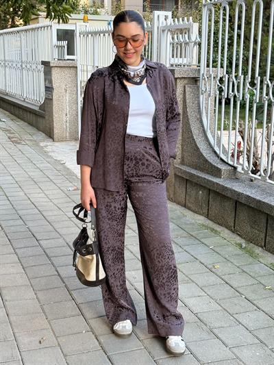 Saten Takım Mürdüm