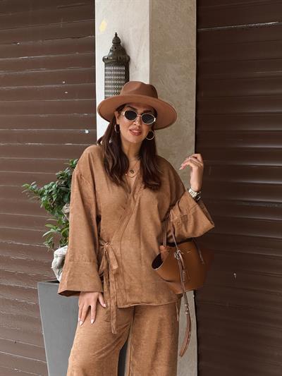Süet Takım Camel