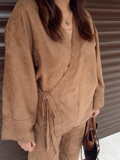 Süet Takım Camel