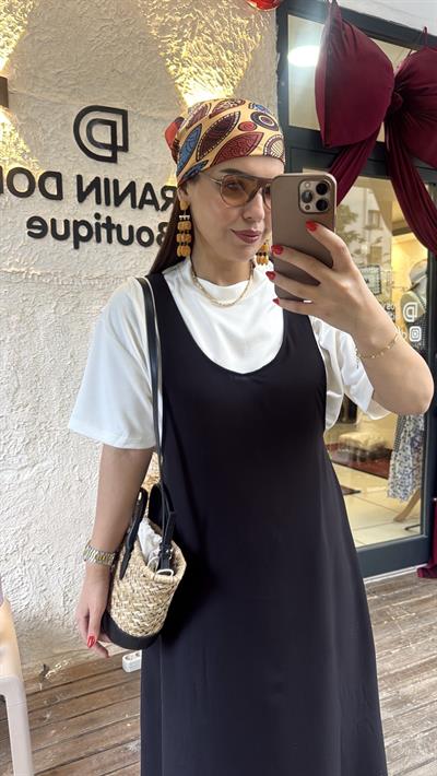 T-shirt Elbise İkili Takım 