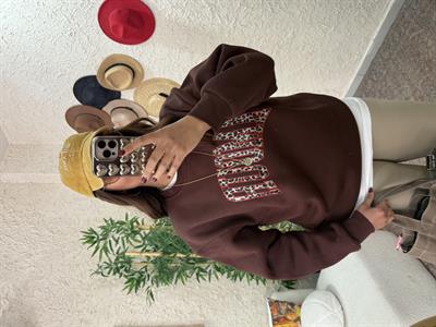 ZR Sweatshırt Kaahverengi
